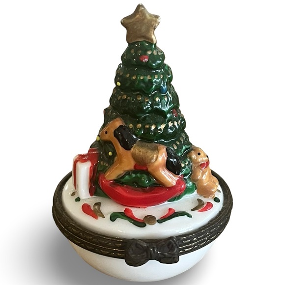 Midwest Of Cannon Falls Other - Midwest of Canon Falls Christmas Tree Hinged Trinket Box